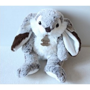 Marius Hase Plüschtier BEAR STORY Les Z'animoos braun weiß 25 cm