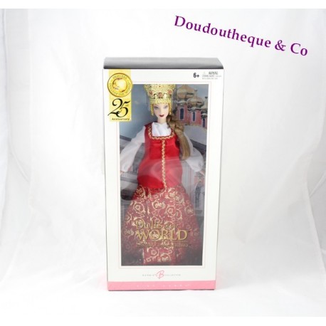 Modello di bambola Barbie Principessa della Russia Imperiale MATTEL Russian Princess Collector