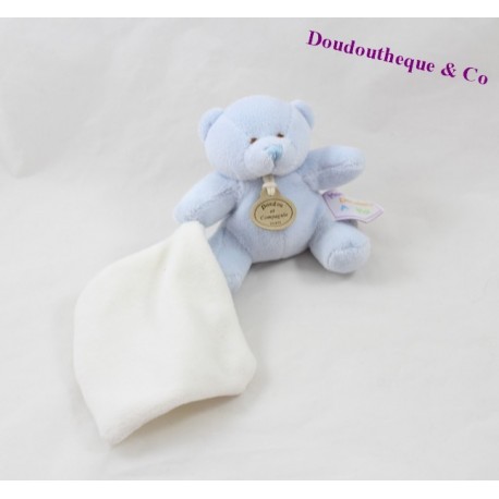 Doudou mouchoir ours DOUDOU ET COMPAGNIE Melis bonnet orange DC2644 15 cm Doudou mouchoir ours DOUDOU ET COMPAGNIE Melis bonnet orange DC2644 15 cm
