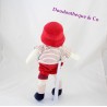 Doll cloth boy candy CANE red 29 cm marine