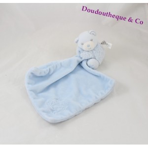 Teddybären-Taschentuch KALOO Blue Pearl 12 cm