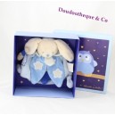 Doudou DOUDOU and company OWL rabbit it shines blue luminescent