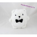 Teddy bear TEX black bow tie white crossroads 19 cm