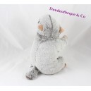 Felpa marmota creaciones DANI moteado gris marrón blanco 20 cm