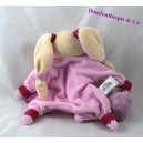 Doudou puppet Bunny BLANKIE and company nice shiny glow pink DC2159 25 cm