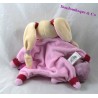 Doudou Marionette Bunny BLANKIE und Unternehmen schön glänzendes Leuchten Rosa DC2159 25 cm