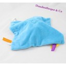 Doudou flachen tragen Theo DSIS Mimi t blau orange Erbsen 25 cm