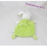 DouDou coniglio piatto uccello NICOTOY rettangolo verde pisello cappotto 24 cm