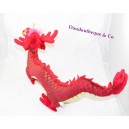 Peluche dragon PORT AVENTURA China Play by Play souvenir du parc 67 cm