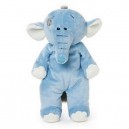 Peluche éléphant TATTY TEDDY bleu My blue nose friends 27 cm