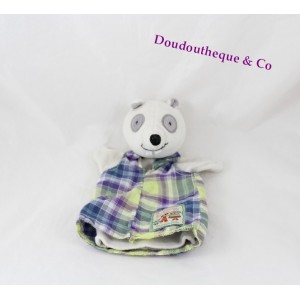 Doudou Marionette Waschbär MOULIN ROTY Familie 24 cm