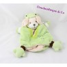 Doudou puppet Bunny BLANKIE and company frog my rabbit croaa