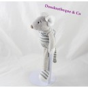 DouDou mouse BUROMAC BABY FOLLY grigio 25 cm