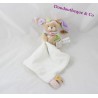 Doudou handkerchief Lila Bunny BLANKIE and company pink green purple 28 cm