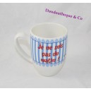 Betty Boop AVENUE OF THE STARS blue white mug I'm not in the morning! 11 cm