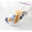 Budderball Doudou rabbit KALOO Blue Denim smiles and silly things 30 cm
