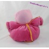 Doudou KALOO mollig Baby Doll rosa Blume gelb 21 cm