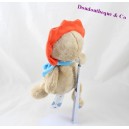 Doudou lion SIMBA TOYS Nicotoy ball scarf blue stripes 23 cm