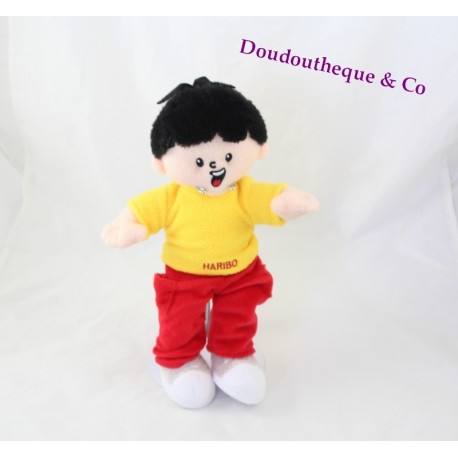 HARIBO Jungenpuppe Rot & Gelb Werbeplüsch 30 cm HARIBO Jungenpuppe Rot & Gelb Werbeplüsch 30 cm