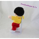 HARIBO publicidad muñeca de peluche chico de rojo y amarillo 30 cm