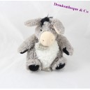 Doudou donkey gray White bear story HO2192 19 cm
