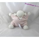 Doudou mid-fat sheep end ' CABBAGE Monoprix pink cloud star 23 cm