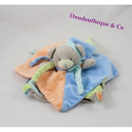 Doudou flachen tragen BABY NAT "Völlerei grün blau orange BN035