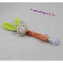 Haus-Nippel Kaninchen grün orange Candy CANE Lutscher 30 cm Krawatte Anis
