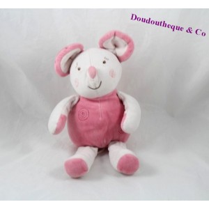 Plush mouse pink candy CANE