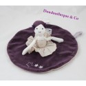 Doudou flachen Puppe MOULIN ROTY Liebe und Celeste Tänzerin grau violett