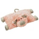 Peluche maiale tartufo Kohls Rosa cuscino cuscino animali 38cm