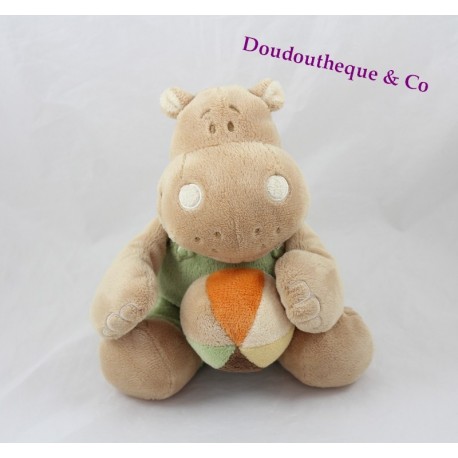 Plüsch musikalische Hippo NOUKIE Hippoums Hippoum Framerate und Zamba ball Plüsch musikalische Hippo NOUKIE Hippoums Hippoum Framerate und Zamba ball