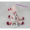 Coquetas peluche mini de Les de BABYSUN de musical DOE rosa 16 cm