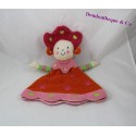Muñeca muñeco de Doudou naranja KATHERINE ROUMANOFF rosa 32 cm