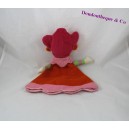 Doudou Puppe Doll KATHERINE ROUMANOFF Orange rosa 32 cm