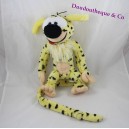 Plüschige Marsupilami AJENA Teddy Aufgaben gelb schwarz 30 cm