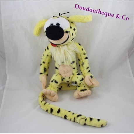 Plush Marsupilami AJENA Teddy tasks yellow black 30 cm