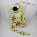 Plüschige Marsupilami AJENA Teddy Aufgaben gelb schwarz 30 cm
