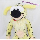 Plüschige Marsupilami AJENA Teddy Aufgaben gelb schwarz 30 cm