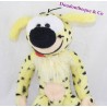 Plüschige Marsupilami AJENA Teddy Aufgaben gelb schwarz 30 cm