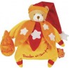 Doudou puppet bear DOUDOU AND COMPAGNIE owl it shines star powder DC2159