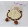 Flat cuddly toy lion CATIMINI brown beige 25 cm