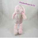 Plush dog PRIMARK pink dress grey brilliant 34 cm