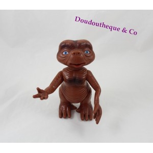 Figurine articulée E.T l'extraterrestre marron plastique 16 cm