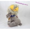 Plush dog Pooka GALOOB Anastasia dog gray Crown head 26 cm