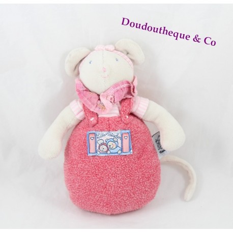 Peluche Lila souris MOULIN ROTY grand modéle 50 cm