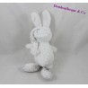 Doudou conejo reloj cinta amante doudou es blanco 20 cm nuevo
