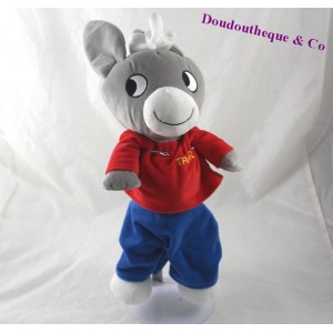 Blanket plush donkey Trotro AJENA Teddy bear 40 cm