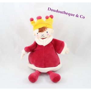 Doudou Prince Roi KATHERINE ROUMANOFF  MOULIN ROTY  Dim Dam Doum  23 cm  