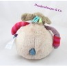 Plüsch musikalischen MOULIN ROTY Hund Schritte ziemlich schöne 25 cm